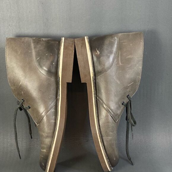 CLARKS Men's Bushacre Leather Chukka Boots size 8.5 (new without box) - Picture 5 of 8